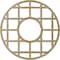 Ekena Millwork O'Neal Wood Fretwork Pierced Ceiling Medallion, Hickory, 22"OD x 8"ID x 3/8"T CMWP22X22X0375ONHI - alternate 2